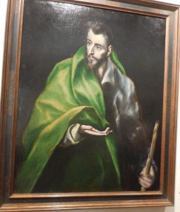 Tolède : El  Greco  Saint Jacques 