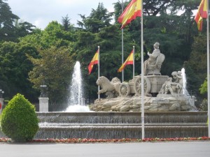  Madrid: Place de Cibelle 