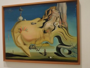  Dali  : Visage du Grand Masturbateur  