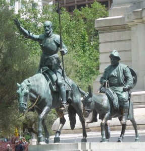 Madrid : Don Quichotte et Sancho Pancha