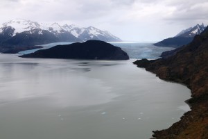 Lac et glacier Grey côté chilien.