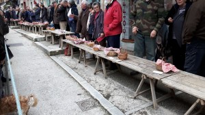 Lalbenque marché aux  truffes  