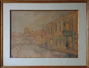La rue de Lorraine 1934  