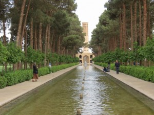 Yazd Jardin et tour du vent