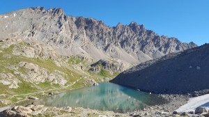 4 aiguille de Chambeyron lac noir